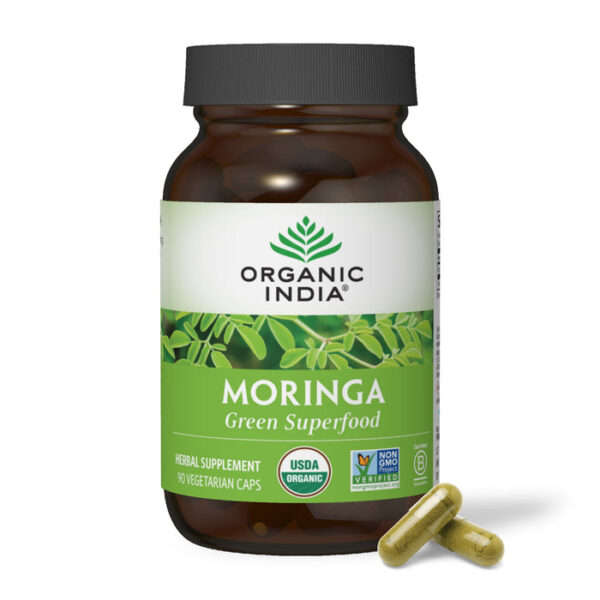 Organic India Moringa 90 vegetarian capsules