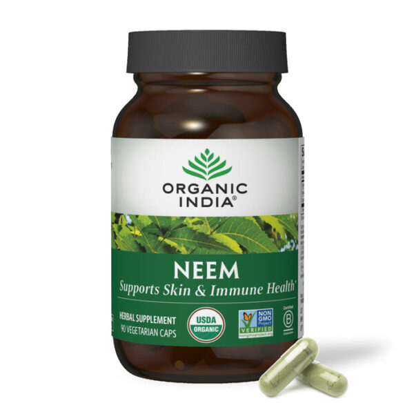 Organic India Neem 90 vegetarian capsules