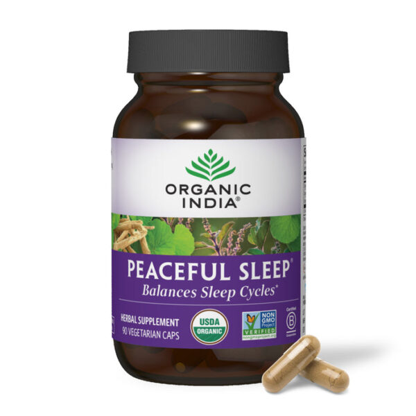 Organic India Peaceful Sleep 90 vegetarian capsules