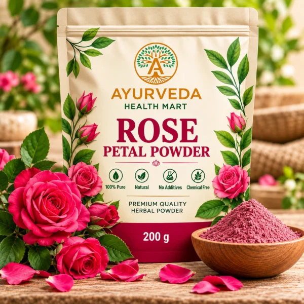 Ayurveda Health Mart Rose Petal Powder - 200 g